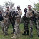 Alcuni componenti del club One shot softair team Bari 